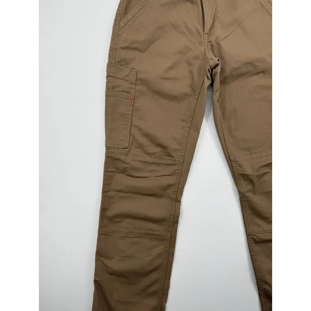 Ariat FR Stretch DuraLight Canvas Stackable Straight Leg Pant 30/36 M5 Straight